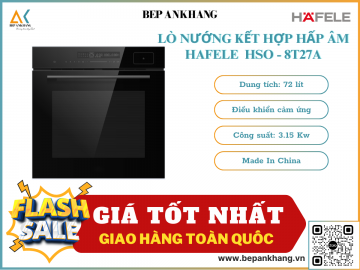 Lò nướng kết hợp hấp  âm tủ Hafele HSO - 8T27A 538.61.461